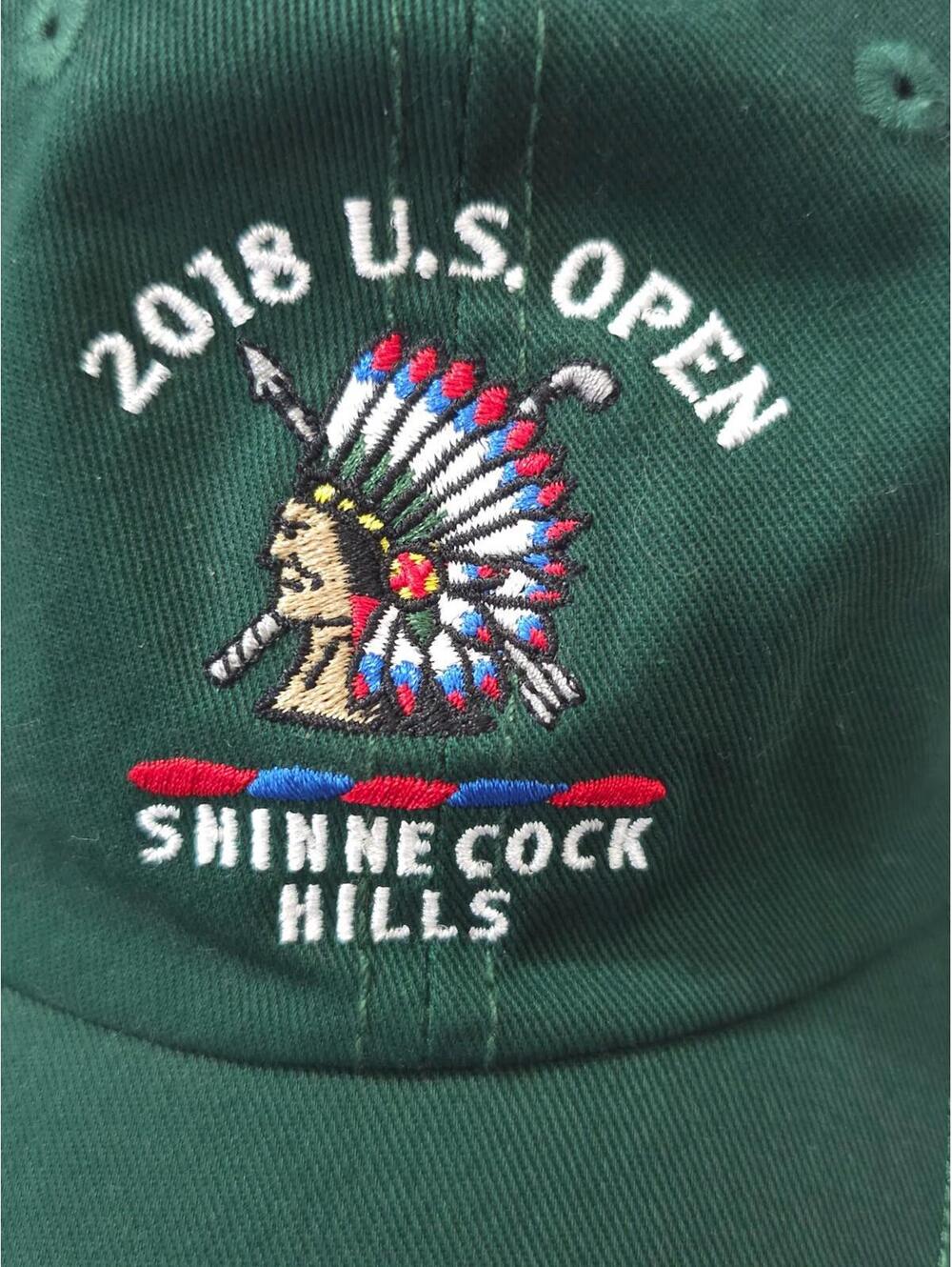 2018 US Open Shinnecock Hills Official USGA Member Golf Hat Green Strap Back - Picture 5 of 9